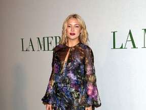 Kate Hudson poses on the red carpet of the 50th anniversary party for La Mer skincare. (FayesVision/WENN.COM)