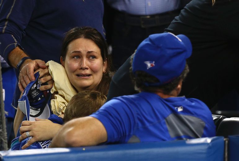 Man who threw beer can at Jays game charged