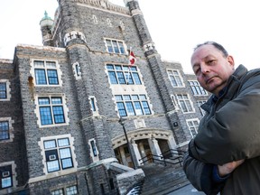 Central Technical High School alumni association volunteer Maurice Bicci as the school celebrate  100 years. (Dave Thomas/Toronto Sun)