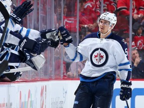 Jets centre Mark Scheifele has three goals in the first four games but says the thing he has enjoyed most is playing with the team's rookies.