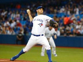 The Blue Jays liked pitcher Marco Estrada enough to acquire him during the offseason. (Michael Peake/Toronto Sun)