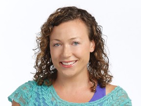 This image released by ABC shows Jamie Zimmerman, a doctor and reporter with ABC News' medical unit, in New York. Zimmerman died on Monday, Oct. 12, 2015, while on vacation in Hawaii. She apparently lost her footing while trying to cross the Lumahai River on Kauai's north shore and was swept out to sea. (Heidi Gutman/ABC via AP)