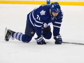 It was an uphill battle from the get-go for David Clarkson with the Leafs. The Toronto native, now with the Blue Jackets, is slated to face his former team tonight in Columbus for the first time since being dealt away in February. (CRAIG ROBERTSON/TORONTO SUN)