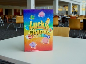 Lucky Charms is giving away 10 boxes of marshmallow-only cereal. (Handout)
