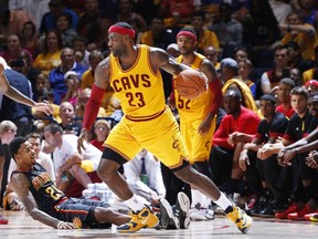 LeBron James of the Cleveland Cavaliers (Joe Robbins/AFP)