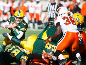 The Eskimos beat the Lions the last time the two teams met in a come-from-behind victory. (Ian Kucerak, Edmonton Sun)
