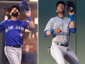 Jose Bautista took over right field duties for the Blue Jays, replacing Alex Rios in August 2009. (CP/AFP/Files)
