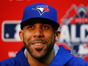 Jays Game 2 starter David Price at a news conference on Friday. (AP/PHOTO)
