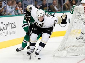 Sidney Crosby's season-opening pointless streak reached four games this week, his first of that length in the regular season since 2009. (The Associated Press)