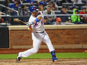 Former Edmonton Trapper Michael Cuddyer is part of the Mets' run in the National League playoffs this fall. (USA TODAY SPORTS)