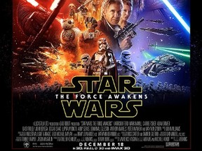 'Star Wars: The Force Awakens' poster revealed on Twitter.