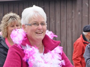 Sharon Seebach will be part of the annual Taking Steps for Breast Cancer fundraising walk in Mitchell this Saturday beginning at Mitchell’s Lions Park. FILE PHOTO
