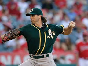 Veteran pitcher Barry Zito announced his retirement from baseball on Monday, Oct. 19, 2015. (AP Photo/Jae C. Hong)