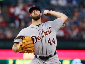 Tigers pitcher Daniel Norris was diagnosed with a cancerous growth on his thyroid while playing with the Blue Jays, but decided to keep pitching. (AP Photo/Tony Gutierrez)