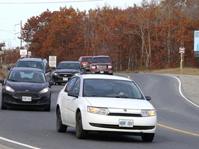 Employees leave Glencore's Sudbury Integrated Nickel Operations Nickel Rim South Mine in Sudbury, Ont. on Tuesday October 20, 2015. All shifts have been cancelled following a fatality underground earlier in the day.Gino Donato/Sudbury Star/Postmedia Network