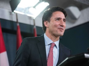 Canadian Liberal Party leader Justin Trudeau speaks at a press conference in Ottawa on October 20, 2015 after winning the general elections. (AFP/NICHOLAS KAMM)