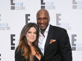 Khloe Kardashian and Lamar Odom (WENN.COM)