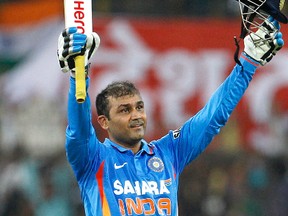 Virender Sehwag, one of the world’s most destructive batsmen, announced his retirement on Tuesday. (The Associated Press)