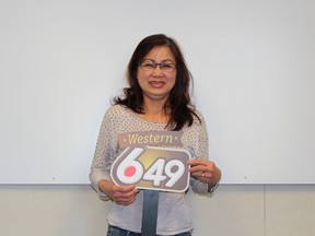 Muoi Thap Du won $2,000,000 in the October 10 WESTERN 649 draw. The Edmonton resident said she’s been playing the lottery game twice a week, every week, for several years now. Received in Edmonton, Alta., on October 21, 2015. Supplied Photo/Edmonton Sun