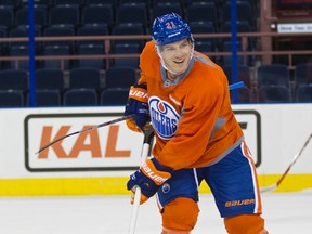 Andrew Ference says it's up to him to work hard and ensure he's ready when he's called on to play. (David Bloom, Edmonton Sun)