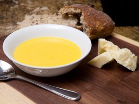 Cheese soup. (CRAIG GLOVER, The London Free Press)