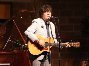 Jocelyn Turner/Postmedia Network
Singer/songwriter Ron Sexsmith performs at the People's Church on Saturday April 25, 2015 in Grande Prairie, Alta.