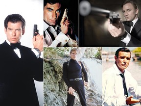 all the james bonds