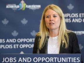 Conservative candidate Michelle Rempel. (THE CANADIAN PRESS/Matt Smith)