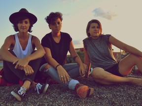 Caveboy, an all-female band from Montreal, plays at The Mansion on Friday night. (Supplied photo)