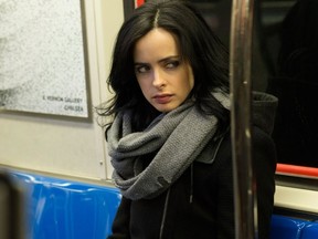 Krysten Ritter as Jessica Jones. (Handout photo)