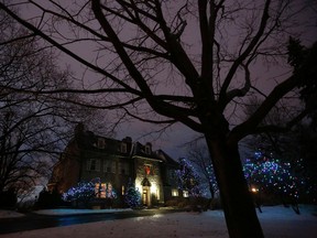 The official residence of the prime minister, 24 Sussex Drive, is pictured in Ottawa December 10, 2012. (REUTERS/Chris Wattie)
