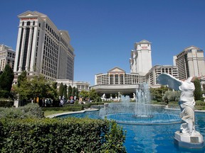 This July 19, 2007 file photo shows the Caesars Palace hotel-casino in Las Vegas. Caesars Palace on the Las Vegas Strip is getting a $75-million upgrade for its 50th birthday despite facing a complicated bankruptcy reorganization and millions of dollars in fines. (AP Photo/Jae C. Hong, File)