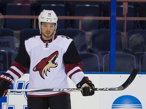 Max Domi of the Arizona Coyotes. (IAN KUCERAK/Postmedia Network files)