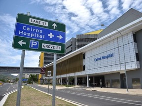 Police say Australian Garry Amey, found after two weeks missing in crocodile habitat in Australia's tropical wilderness, has been taken to Cairns Base Hospital for treatment. AFP Photo/Peter PARKS