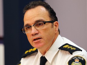 Chief Danny Smyth. (Brian Donogh/Winnipeg Sun)