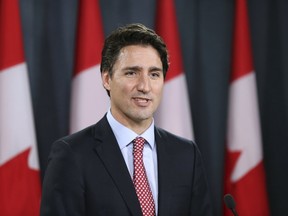 Liberal leader and Prime Minister-designate Justin Trudeau speaks during a news conference in Ottawa, October 20, 2015. (REUTERS/Chris Wattie)
