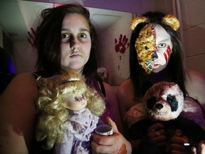 John Lappa/The Sudbury Star
Get ready for the fright of your life as you travel through Sudbury's downtown haunted house. Portal Haunted House at Verve is located at 178 Elm St. This year, a Criminal Minds theme will take you inside the minds of the most dangerous serial killers.