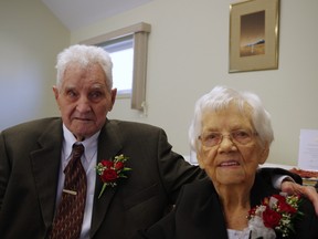 Peter and Eva Toews of Altona are set to reach their 70th anniversary on Wednesday, Oct. 28, 2015.