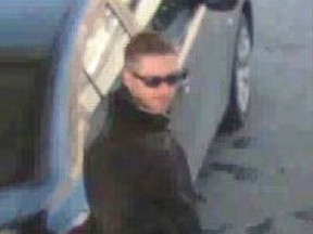 Investigators need help identifying this man, who may be driving a dark-coloured Mazda 3 and is suspected in a series of gas thefts in Scarborough's east end dating back to late last year. (Toronto Police handout)