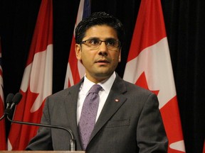 Ontario Attorney General Yasir Naqvi. (Antonella Artuso/Toronto Sun files)