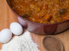 Bigos - Polish Pork and Sauerkraut stew. (CRAIG GLOVER, The London Free Press)