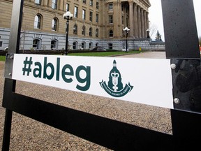 The Alberta Legislature, in Edmonton Alta. on Thursday Oct. 29, 2015. David Bloom/Edmonton Sun/Postmedia Network