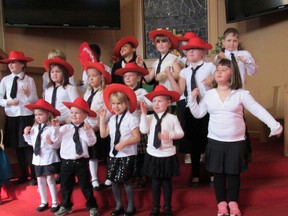 The junior choir at Central United Church in St. Thomas  will perform with Roy LeBlanc for an afternoon program of gospel favourites. LeBlanc will sing Elvis favourites with his band the same evening. (Submitted photo)