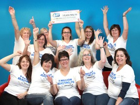 Supplied photo
More than two months after their numbers came up, the news is still sinking in for Nathalie Boucher and 10 other women, winners of more than $9 million from the Aug. 22 Lotto 6/49 jackpot.