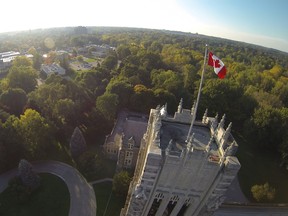 A drone photograph of St. Peter's Seminary in London, Ontario. (Supplied photo)