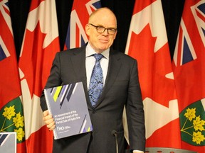 Ontario Financial Accountability Officer Stephen LeClair releases his first report on Thursday October 29 2015. His investigation into planned partial sell off of Hydro One by Kathleen Wynne government will increase province's debt over the long term. (Antonella Artuso/Toronto Sun)