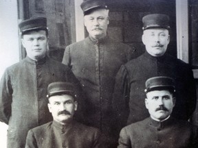 An undated historical photo of Kingston Police officers. The force is looking for historical photos of their members to help celebrate KPF's 175th anniversary. (Supplied Photo)