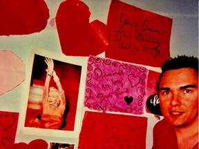 "Your opinion means absolutely nothing to me," reads one of Luka Magnotta's homemade inspirational posters on the wall of his prison home of Archambault Institution in Quebec.