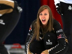 Team Homan skip Rachel Homan.( Darren Makowichuk/Calgary Sun/Postmedia Network)