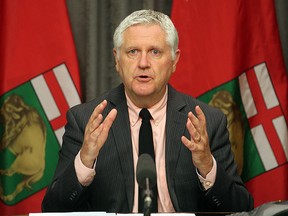 Manitoba Attorney General Gord Mackintosh said the NDP government is going to make it easier for people to obtain protection orders. (Brian Donogh/Winnipeg Sun file photo)